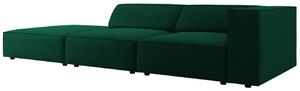 -25 % Dny MOMENTI– Cosmopolitan Design Sametová pohovka Arendal 262 cm, levá