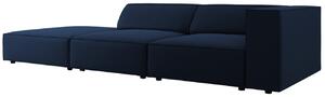 -25 % Dny MOMENTI– Cosmopolitan Design Sametová pohovka Arendal 262 cm, levá