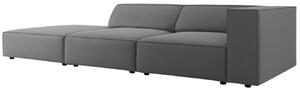 -25 % Dny MOMENTI– Cosmopolitan Design Sametová pohovka Arendal 262 cm, levá
