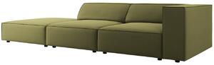 -25 % Dny MOMENTI– Cosmopolitan Design Sametová pohovka Arendal 262 cm, levá