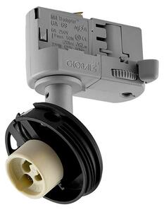IMPR 707248 Deko-Light 3-fázové bodové svítidlo Can základna, 1x max. 7,5 W GU10, stříbrná