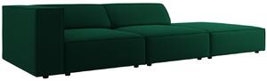 -25 % Dny MOMENTI– Cosmopolitan Design Sametová pohovka Arendal 262 cm, pravá