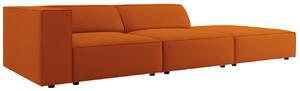 -25 % Dny MOMENTI– Cosmopolitan Design Sametová pohovka Arendal 262 cm, pravá