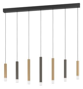 Eglo 39906 - LED Stmívatelný lustr na lanku ESTANTERIOS 7xLED/3,1W/230V 3000K