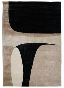 Fargotex Béžovo-černý koberec Jazz 160 x 230 cm