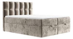 Maison de Rêve Béžová čalouněná postel ESSENCE 180 x 200 cm, boxspring