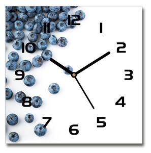 Skleněné nástěnné hodiny čtverec Borůvky pl_zsk_30x30_c-f_87591832