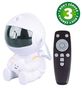 Noční světlo astronaut s projekcí noční oblohy na strop nebo zeď, RGB, DO, 3 roky záruka