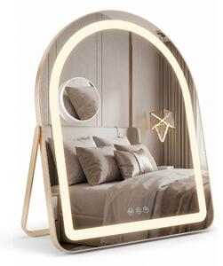 Rea Rea, Zrcadlo LED GLAM L.Gold 40x45cm, HOM-01807
