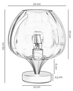 ONLI - Stolní lampa ELIDE 1xE27/15W/230V černá/měděná