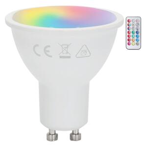 Aigostar - LED RGBW Stmívatelná žárovka GU10/4,8W/230V 3000K + DO