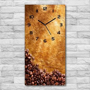 Moderní hodiny nástěnné Zrnka kávy pl_zsp_30x60_c-f_102310086