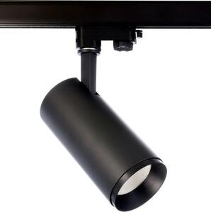 Deko-Light kolejnicový systém 3-fázový 230V Lucea 20 černá 220-240V AC/50-60Hz 20,00 W 3000/4000 K tmavě černá RAL 9005 707121