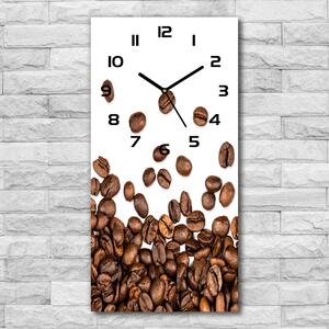 Moderní hodiny nástěnné Zrnka kávy pl_zsp_30x60_c-f_104419238