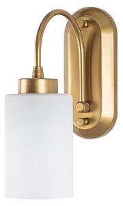 Opviq Nástěnná lampa Hemikilo mléčné sklo/zlatá