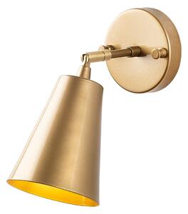 Opviq Nástěnná lampa Evander zlatá