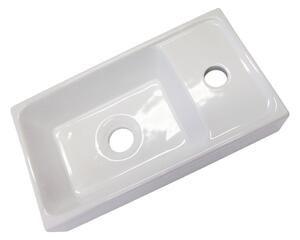 Koupelnová skříňka s keramickým umyvadlem Luka 40 P/L