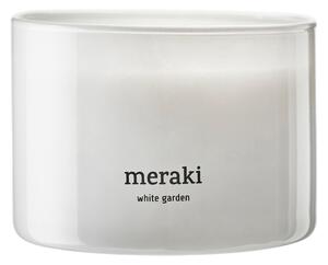 Sójová vonná svíčka Meraki White Garden 340 g
