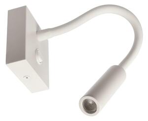 Deko-Light nástěnné přisazené svítidlo Brahe I 100-240V AC/50-60Hz 3,30 W 3000 K 175 lm 310 bílá RAL 9016 341236