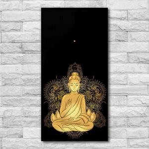 Nástěnné hodiny tiché Budha a mandala pl_zsp_30x60_c-f_112221840