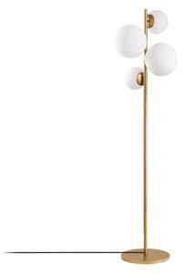 Opviq Stojací lampa Fazli zlatá