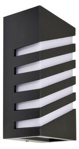 Deko-Light nástěnné přisazené svítidlo Grumium hranaté CCT II 220-240V AC/50-60Hz 10,00 W 3000/4000 K 205 lm 100 mm tmavěšedá 620124