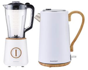 Silvercrest® Kitchen Tools Sada rychlovarné konvice Swkh 3000 B2 a stolního mixéru Ssmkh 600 A1, bílá (800009551)