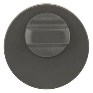 In-Design Dveřní klika Esso hranatá rozeta černá Provedení kliky: vč. rozety WC
