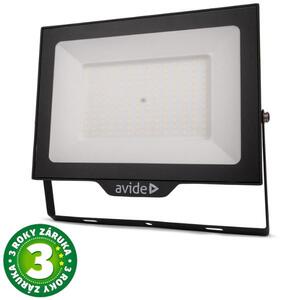 Prémiový ultratenký LED reflektor černý 150W 15000lm, denní, s přípravou na čidlo, 3 roky