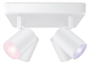 WiZ Imageo bodové LED svítidlo 4x GU10 4,9W 345lm 2200-6500K RGB IP20, bílé
