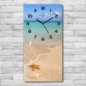 Nástěnné hodiny Hvězdice na pláži pl_zsp_30x60_c-f_23665929
