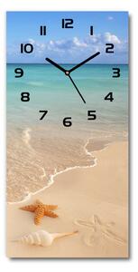 Nástěnné hodiny Hvězdice na pláži pl_zsp_30x60_c-f_23665929