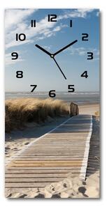 Nástěnné hodiny tiché Stezka na pláž pl_zsp_30x60_c-f_31531037