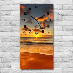 Nástěnné hodiny Australská pláž pl_zsp_30x60_c-f_40275478