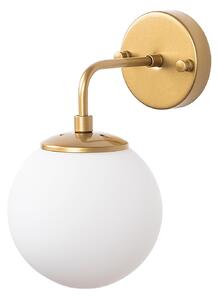 Opviq Nástěnná lampa Horn II zlatá