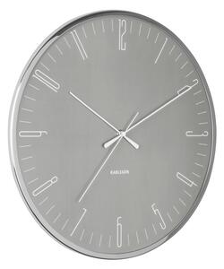 Karlsson KA5754GY Designové nástěnné hodiny, 40 cm