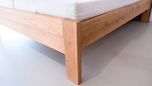 Postel RIVIERA Buk 180x200 - Dřevěná postel z masivu, bukové dvoulůžko o šíři masivu 4 cm