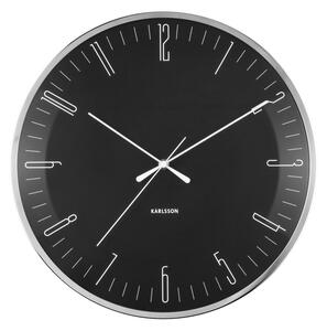 Karlsson KA5754BK Designové nástěnné hodiny, 40 cm