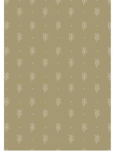 Balicí papír Green Leaf Pattern – 5 m