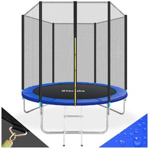 Tectake Trampolína s bezpečnostní sítí - 244 cm