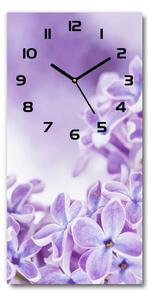 Moderní hodiny nástěnné Květ bezu pl_zsp_30x60_c-f_58135324