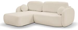 Rohová sedací souprava Onyx (krémová) (L). Akce -25%