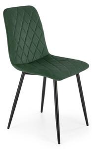 Halmar jídelní židle K525 barevné provedení tmavě zelená