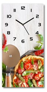 Moderní hodiny nástěnné Pizza pl_zsp_30x60_c-f_68071696