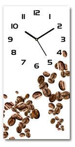 Moderní hodiny nástěnné Zrnka kávy pl_zsp_30x60_c-f_68369334