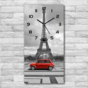 Nástěnné hodiny Eiffelova věž auto pl_zsp_30x60_c-f_68974310