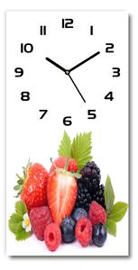 Moderní hodiny nástěnné Lesní ovoce pl_zsp_30x60_c-f_70482895