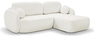 Rohová sedací souprava Onyx (bílá) (P). Akce -25%