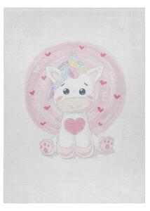 Dywany Łuszczów Dětský kusový koberec Bambino 1128 Unicorn - 160x220 cm