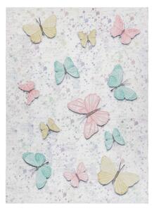 Dywany Łuszczów AKCE: 120x170 cm Dětský kusový koberec Bambino 1610 Butterflies cream - 120x170 cm